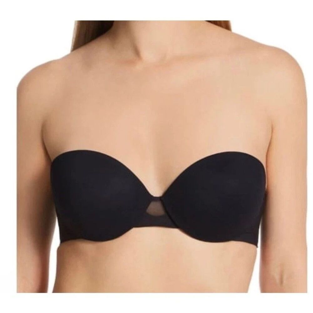 NWT Maidenform DreamWire Multiway Strapless Underwire Bra Black Size 36B